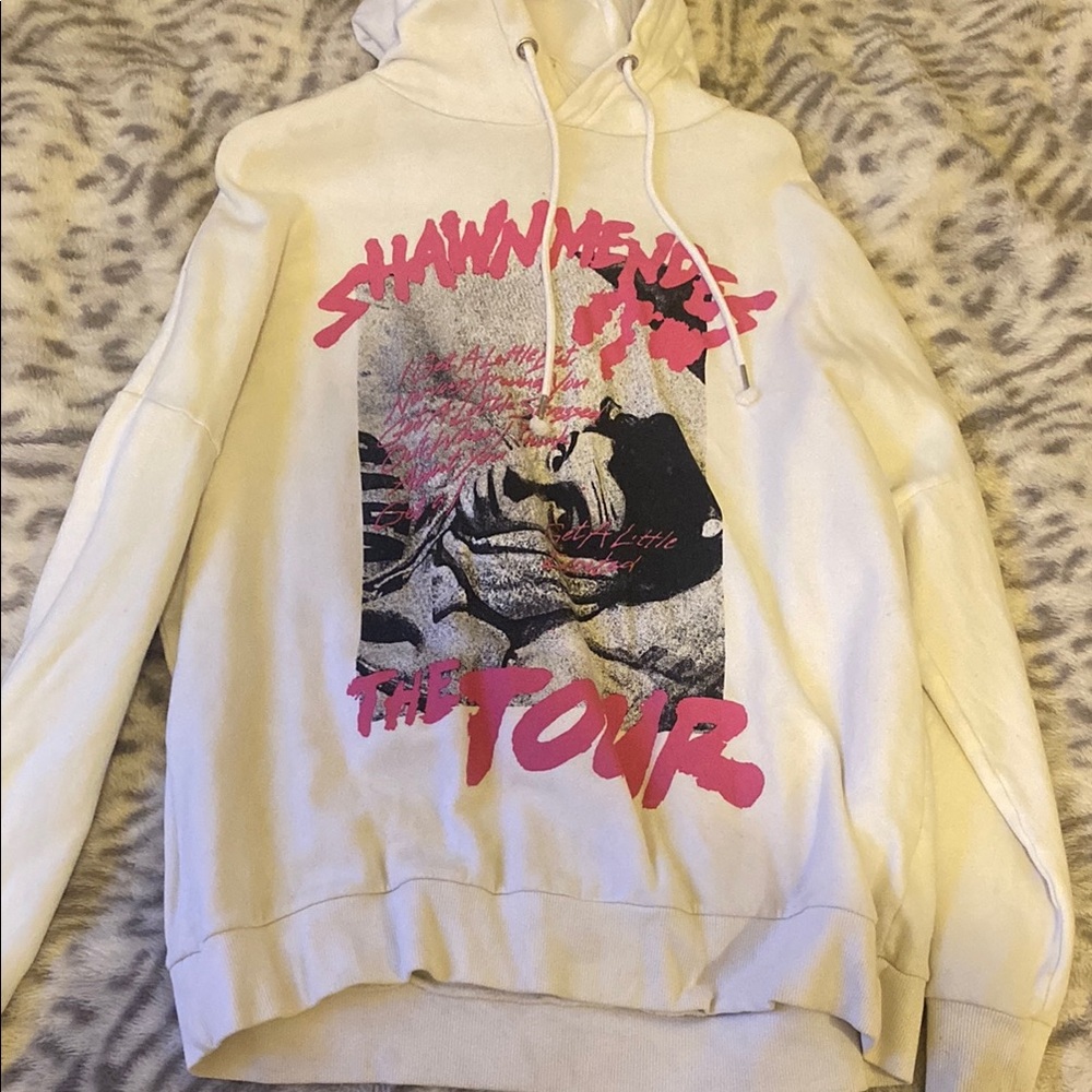 Shawn Mendes Tour Hoodie with Graphic Print